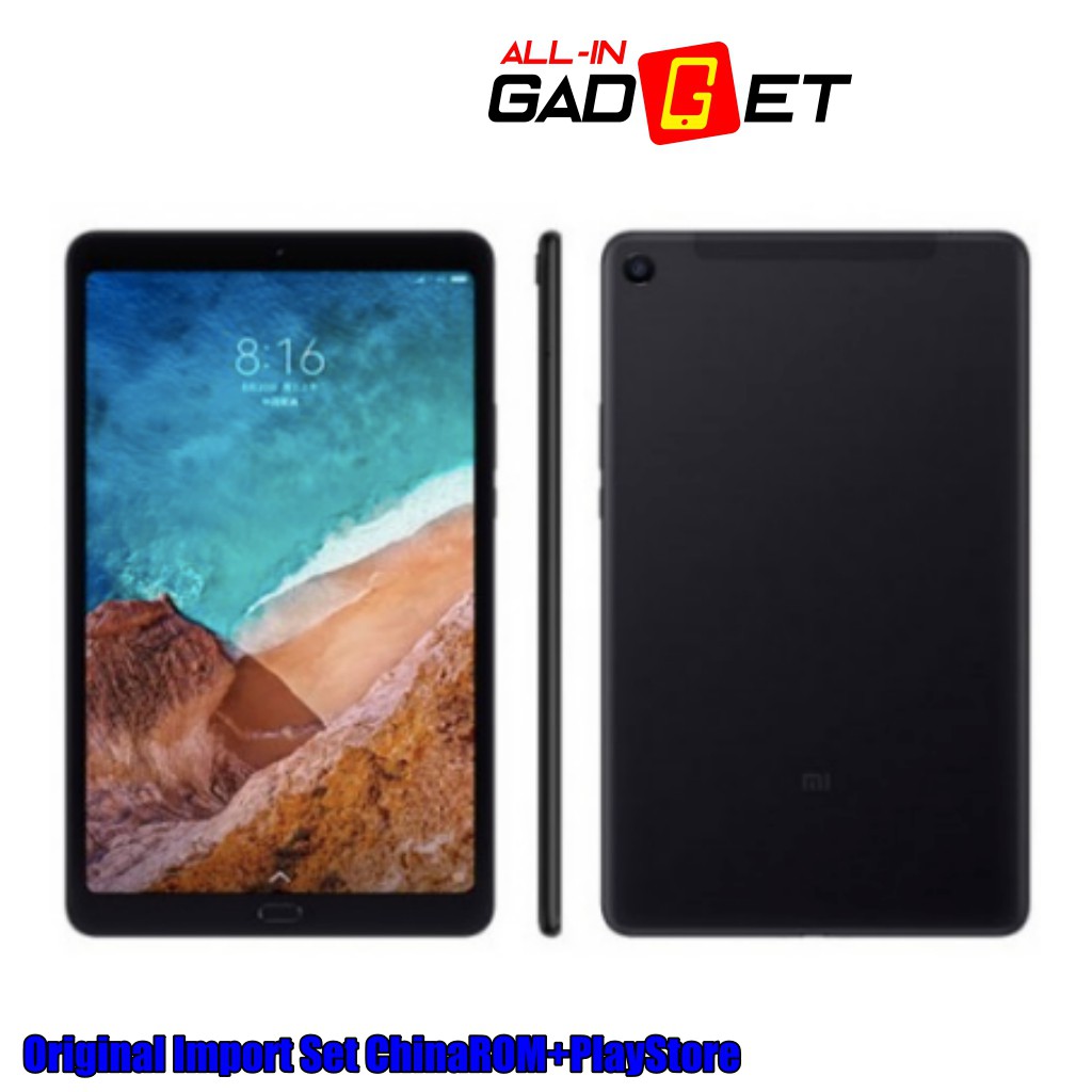 Xiaomi Mi Pad 4 Plus 4g Lte 4gb 64gb Chinarom Play Store Import Set Shopee Malaysia