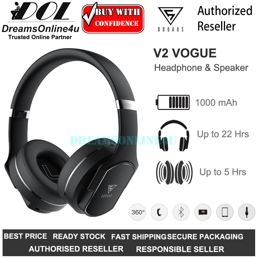 doqaus wireless headphones review