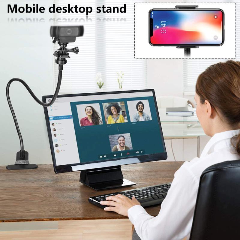 Universal cam Stand Flexible Phone Holder Camera Clamp Desk Mount