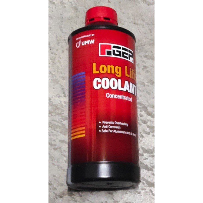 GEP UMW LONG LIFE COOLANT [ RED ] [ 1LITER ] FOR TOYOTA CAR ] CAR