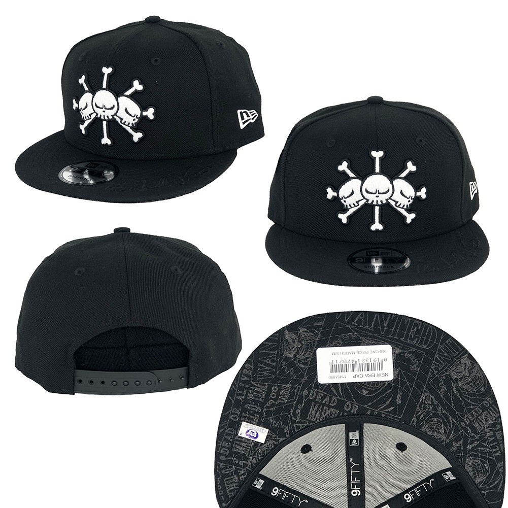 Ready Stock New Era One Piece One Piece Sightseeing Series Cap Skirts Sauron Ace White Beard Baseball Cap Shopee Malaysia