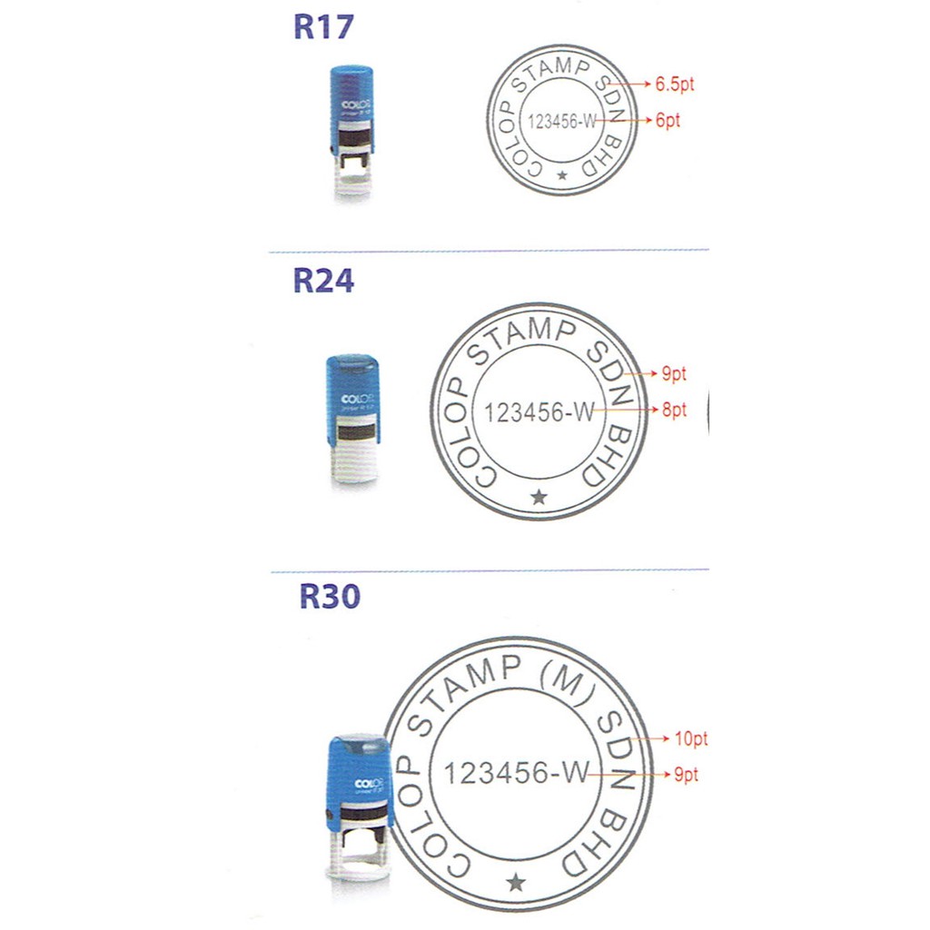 Company Stamp Chop Malaysia - Preciuos Stamp