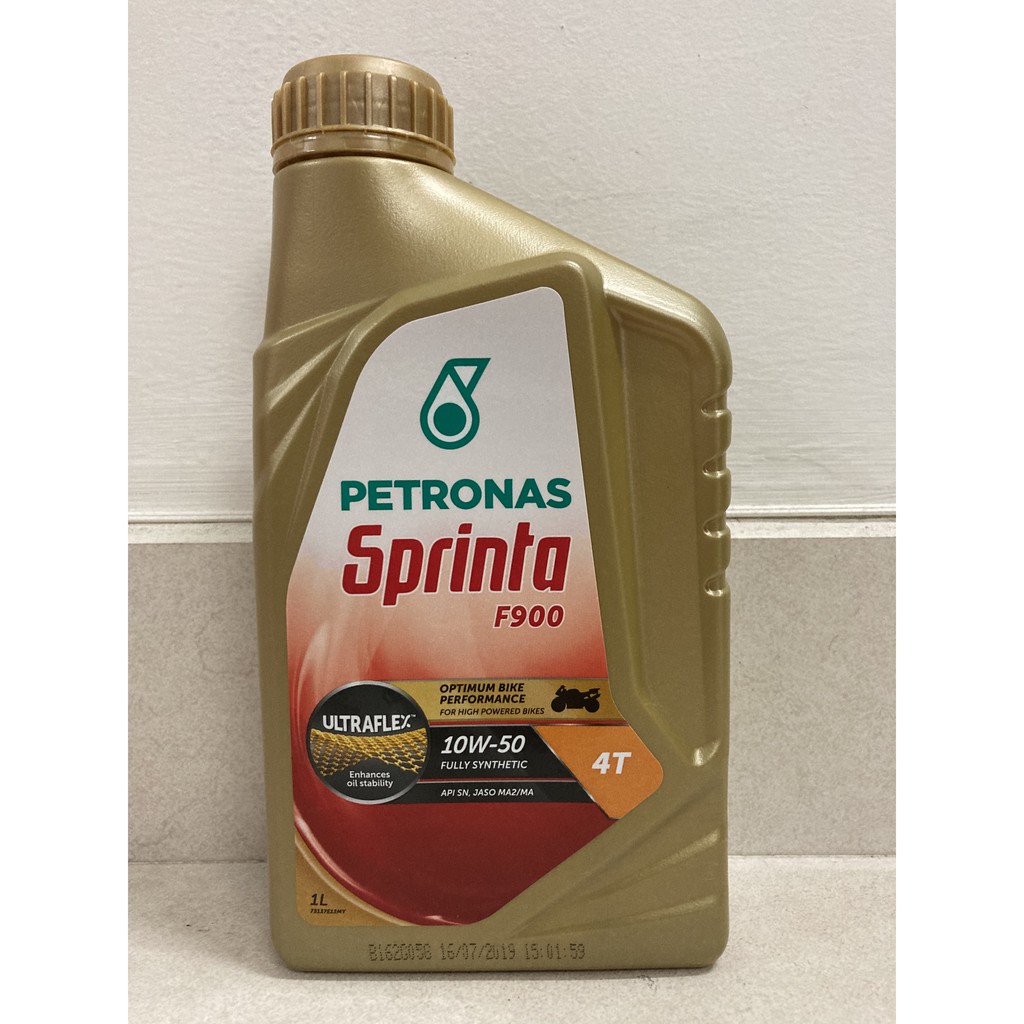 楽ギフ_のし宛書】 PETRONAS ペトロナスSprinta スプリンタ F500 10W-40 1L 二輪用4stオイル