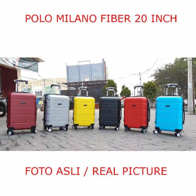 polo milano suitcase
