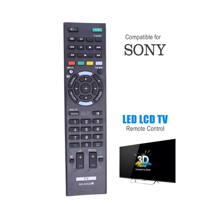 Sony RMGD022 LED LCD TV Remote Control Compatible With RMGD020 RM