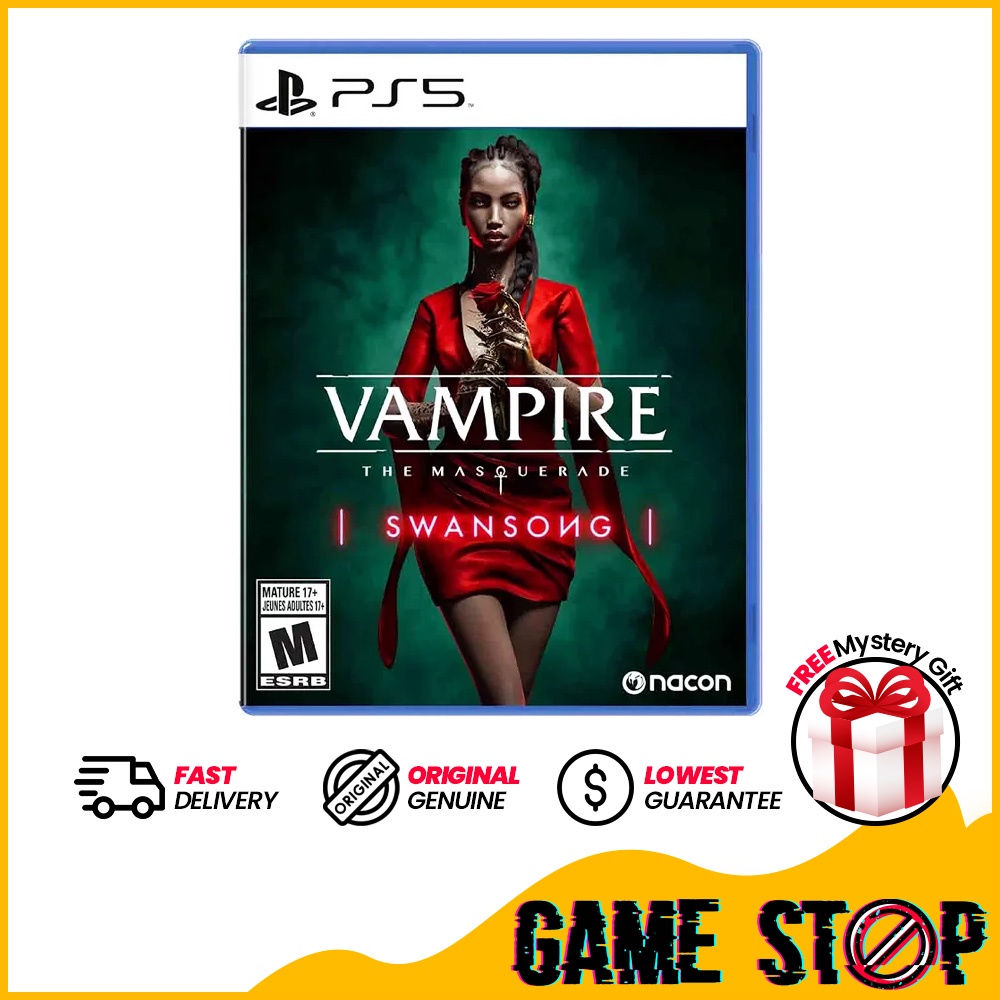 PlayStation PS5 Vampire: The Masquerade - Swansong Chinese/English Version (中英文版)