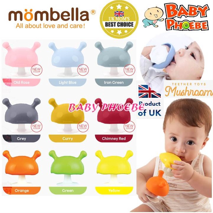 Mombella Mushroom Baby Soft Silicone 