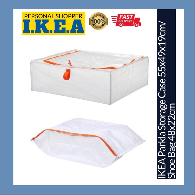 [READYSTOCK SHIP OUT SAME DAY] IKEA Parkla Clothes Storage Case Shoe