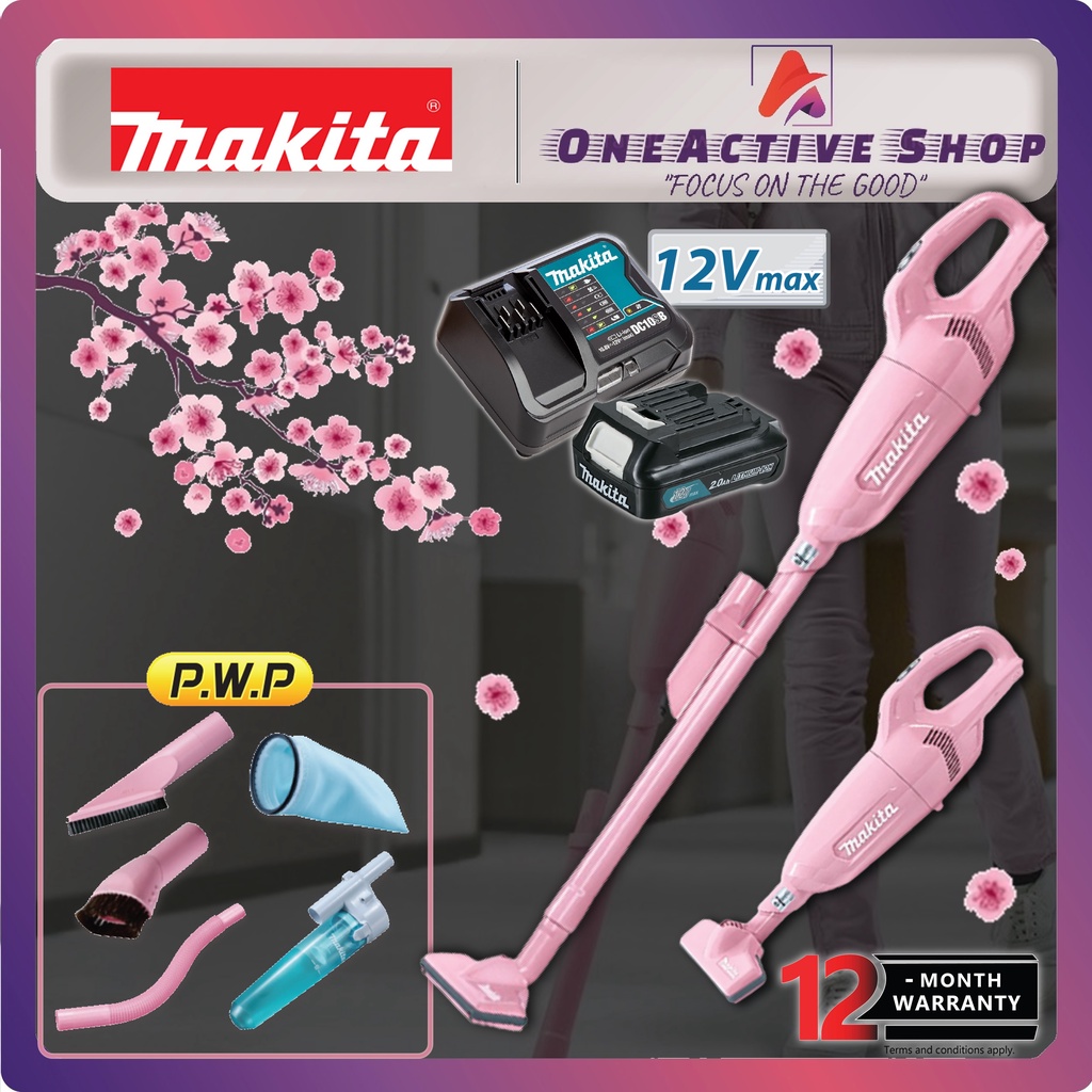 MAKITA 12V Cordless Handheld Vacuum Cleaner CL108FDSAP 1 Year