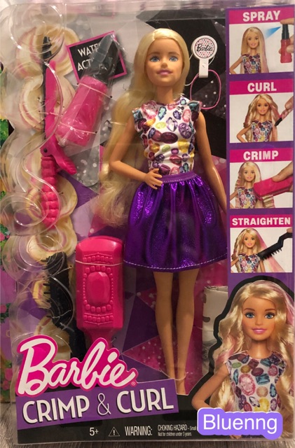 barbie crimp & curl