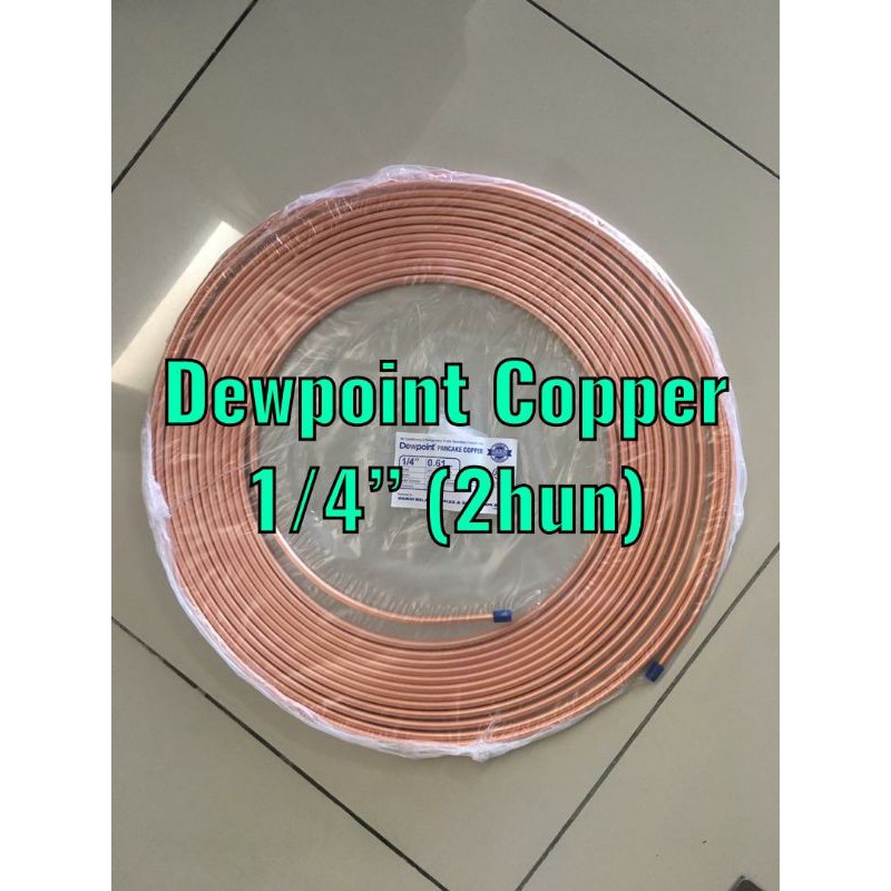 Copper pipe aircond 1/4(2hun) Shopee Malaysia