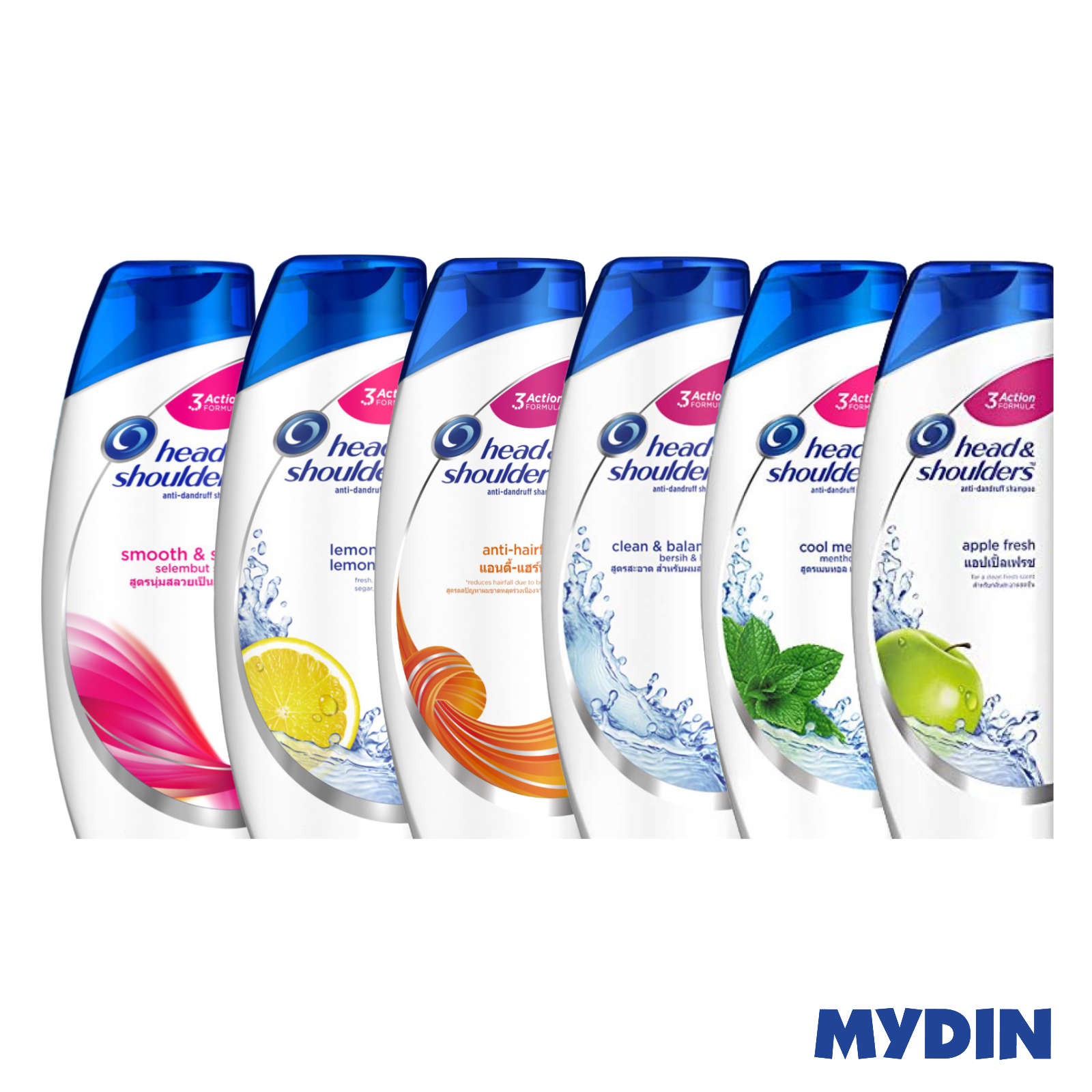 Head & Shoulders Anti Dandruff Shampoo 6 Variants (330ml) Shopee