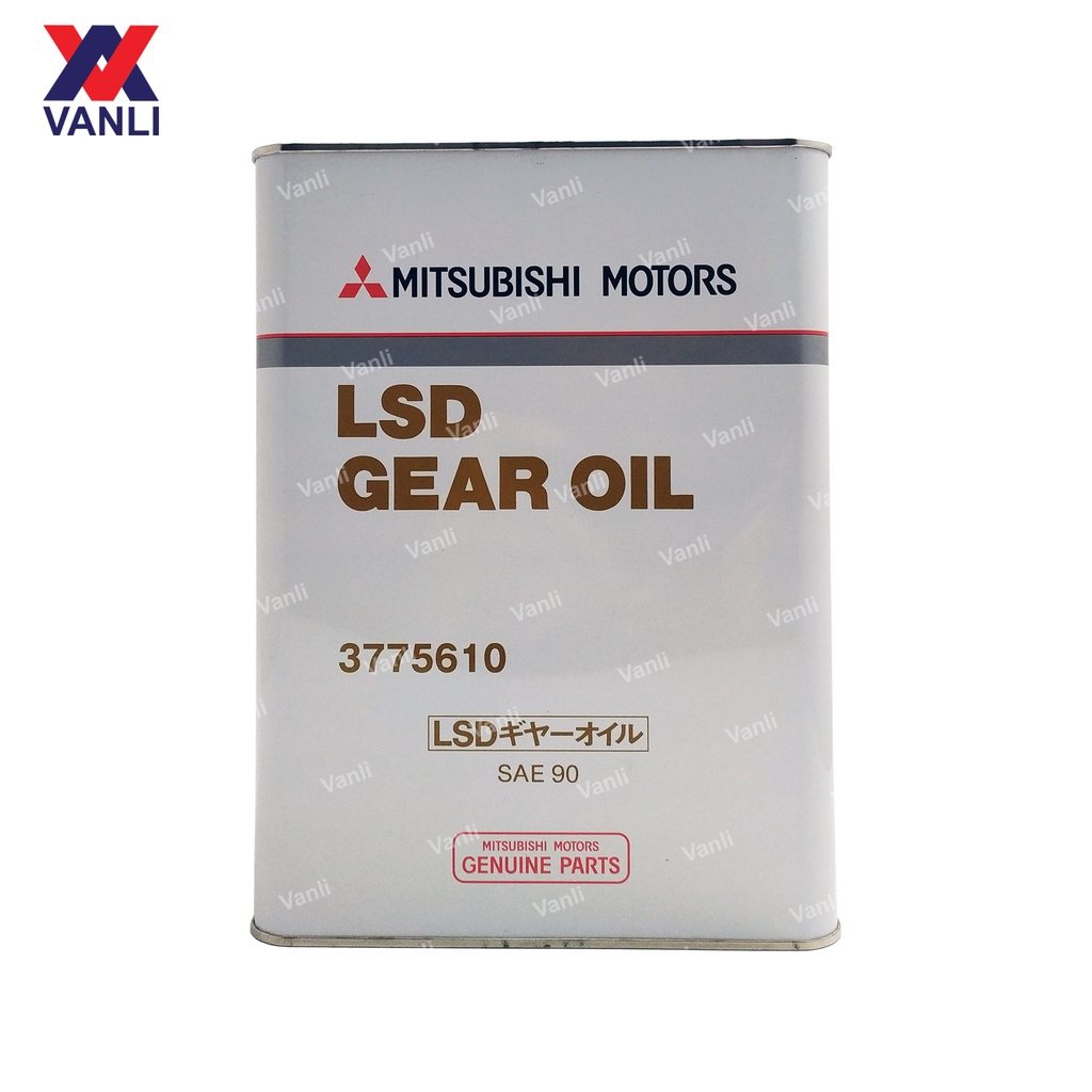 Mitsubishi Genuine DiaQueen LSD SAE90 Gear Oil 4 Liters