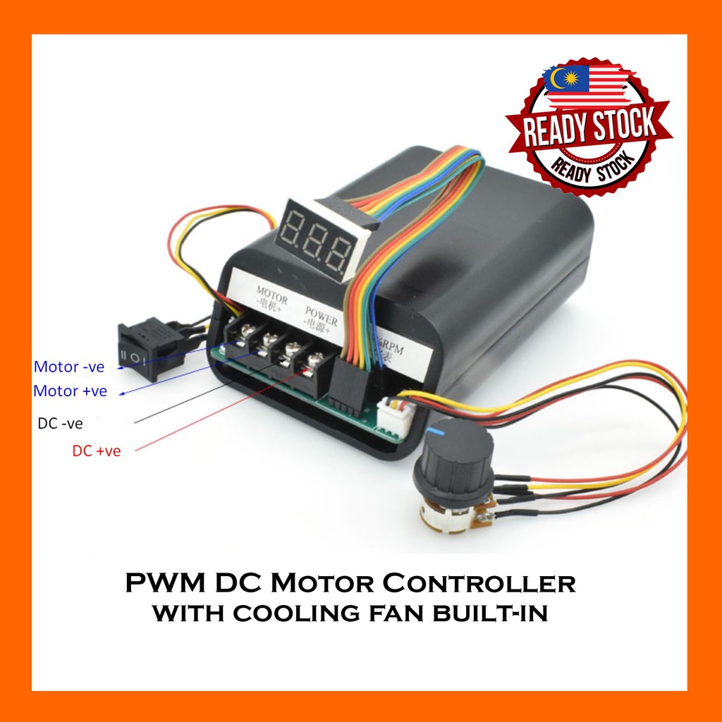 60A Brushed DC motor PWM speed controller LED dimmer module forward and