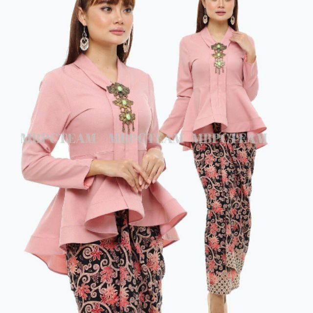 baju kebaya peplum