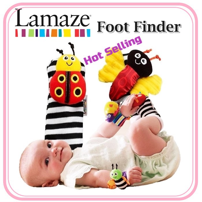 baby hand foot rattles