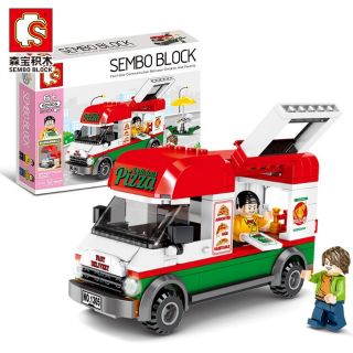 lego pizza truck