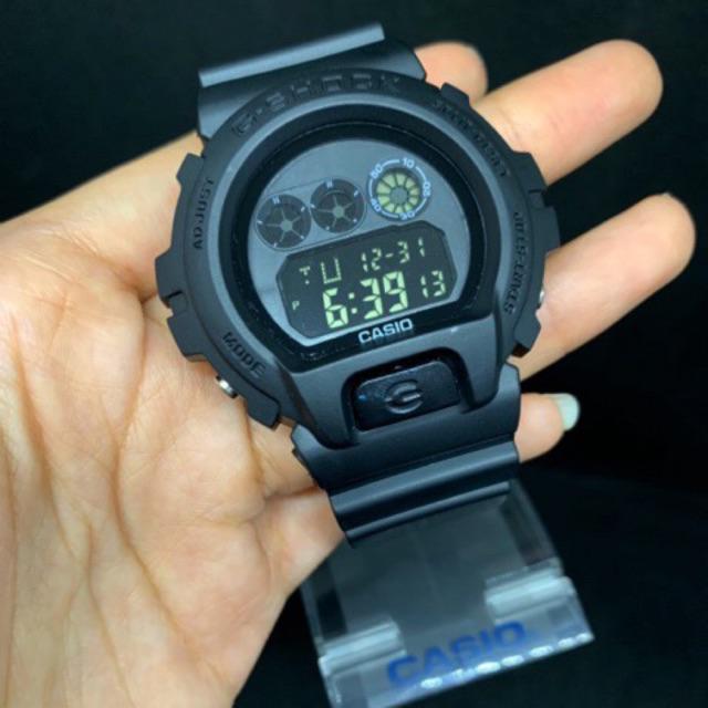 Gshock Full Black Dw6900 Dark Knight Polis Evo Zizan Razak Classic Model Shopee Malaysia