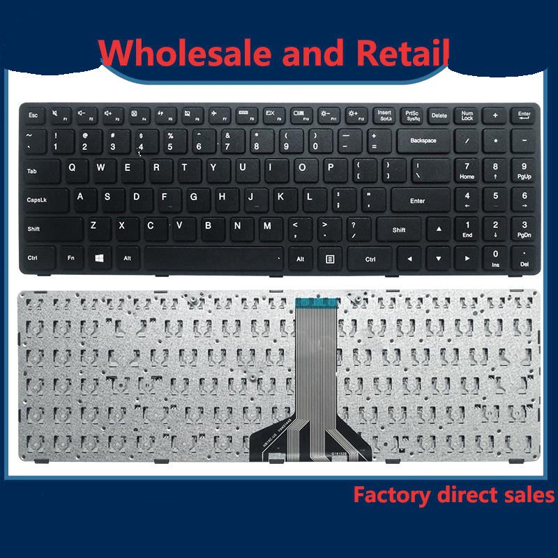 Lenovo Ideapad 100 15ibd 100 151bd 8oqq Black Laptop Keyboard 100 15 Shopee Malaysia