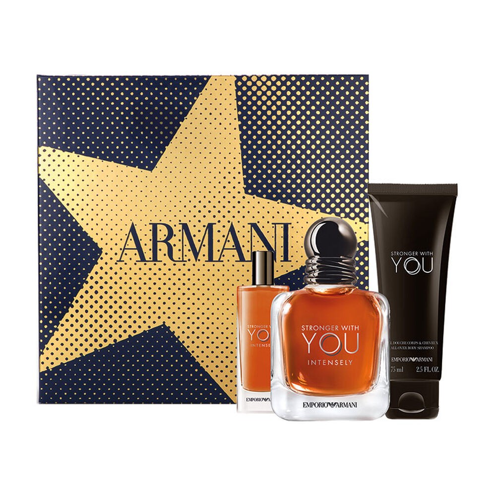 armani stronger with you gift set