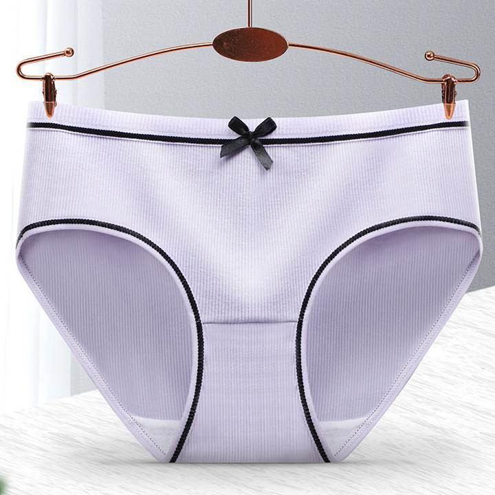 shopee: M-xxlwomen panties spender underwear breathing seamless underwear antibacterial panty seluar dalam Wanita women's underwear (0:0:Colour:Purple;1:3:Size:XXL)