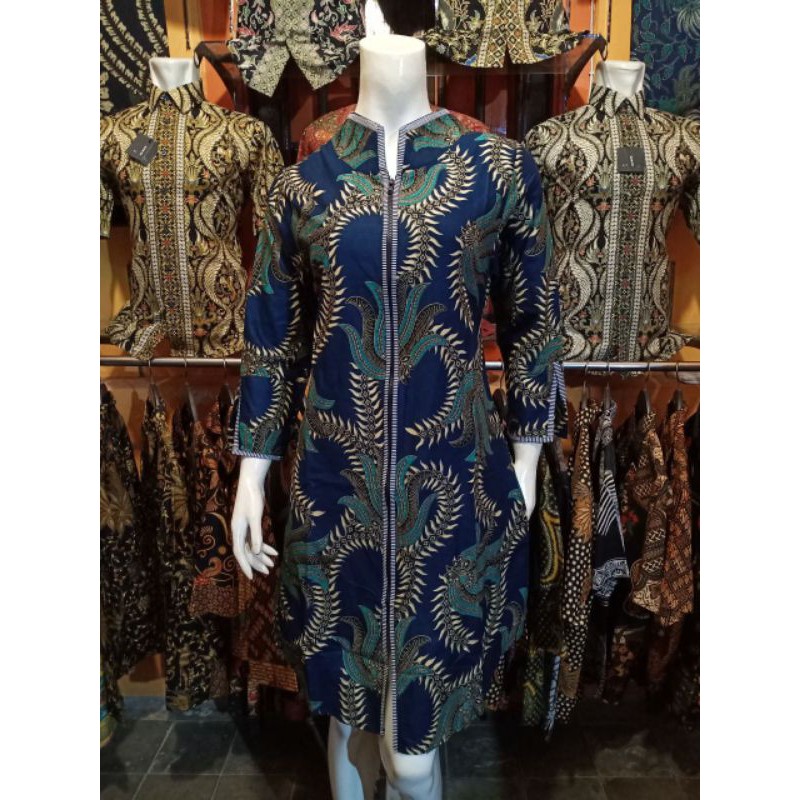 Tunik Clothes Uniform Batik Clothes Batik Uniform Office | Shopee Malaysia