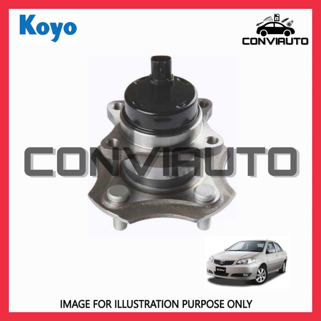 TOYOTA VIOS NCP42 ABS BEARING REAR HUB WHEEL KOYO (3DACF026F23SKOYO