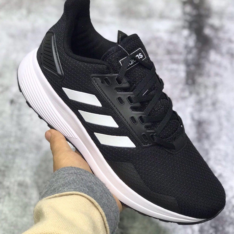 Adidas 2019 spring new DURAMO 9 running shoes lightweight mesh sports shoes  for men and women | Shopee Malaysia