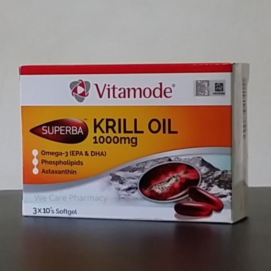 Vitamode Superba Krill Oil 1000mg Softgels 30s Shopee Malaysia