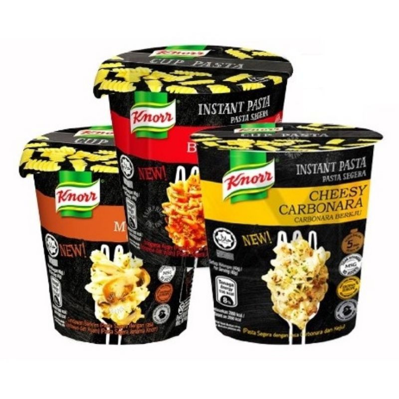 Knorr Instant Cup Pasta 40g Shopee Malaysia