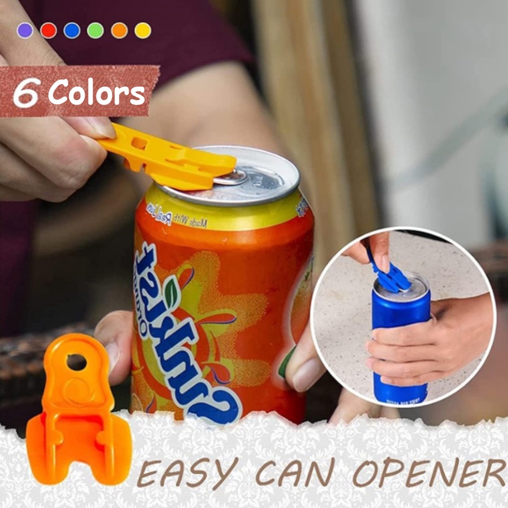 Easy Can Opener Reusable Bottle Opener Portable Drink Beer Cola Beverage Drink Opener Kitchen Camping Tools