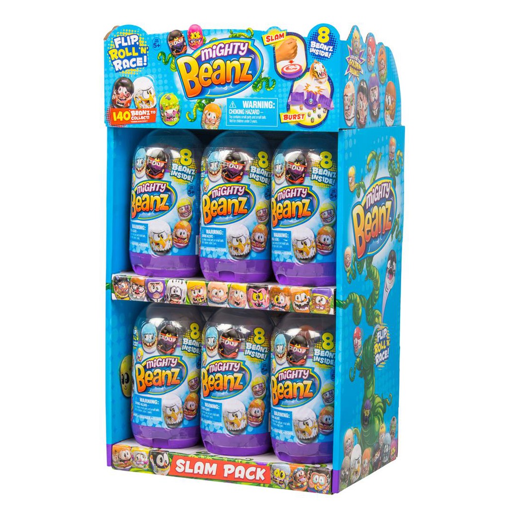 Mighty Beanz Slam Pk 12 Cdu Mini Power Beans Shopee Malaysia