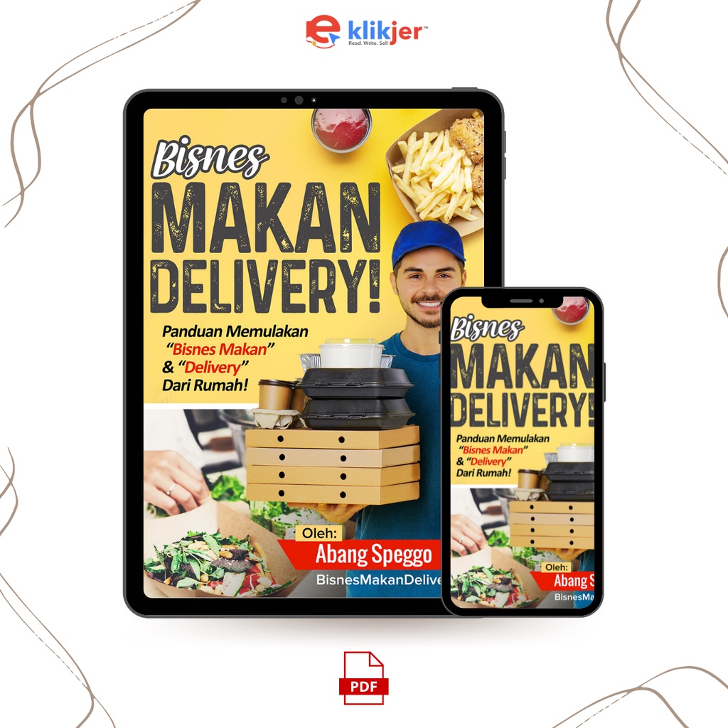 Ebook Bisnes Makan Delivery - Panduan Memulakan Bisnes Makanan Secara Delivery Dari Rumah