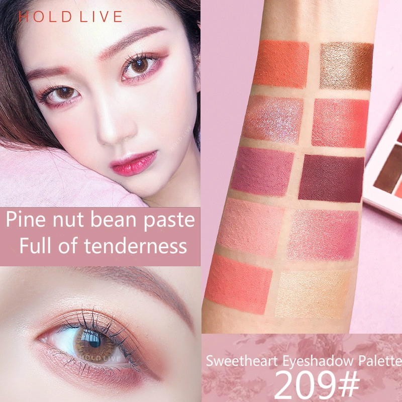 blush pink eyeshadow