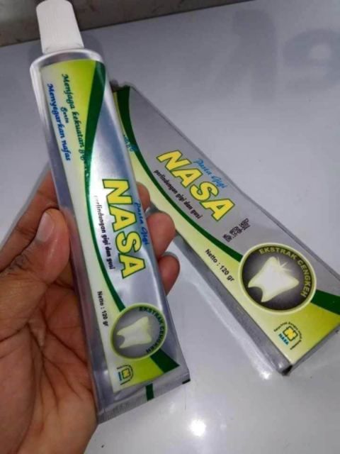 Ready Stock Malaysia Pgn Nasa Oriii Pasta Gigi Nasa Ubat Gigi Pasta Gigi Natural Nusantara Shopee Malaysia