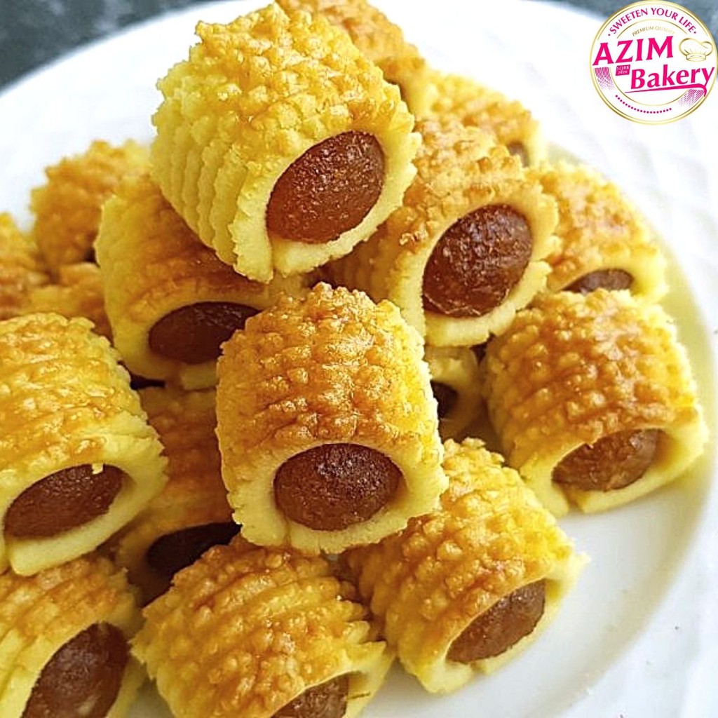 Tart Nenas Gulung Premium Tart Nenas Biskut Kuih Raya Biskut Tart Nenas With Bubble Wrap Halal By Azim Bakery Shopee Malaysia