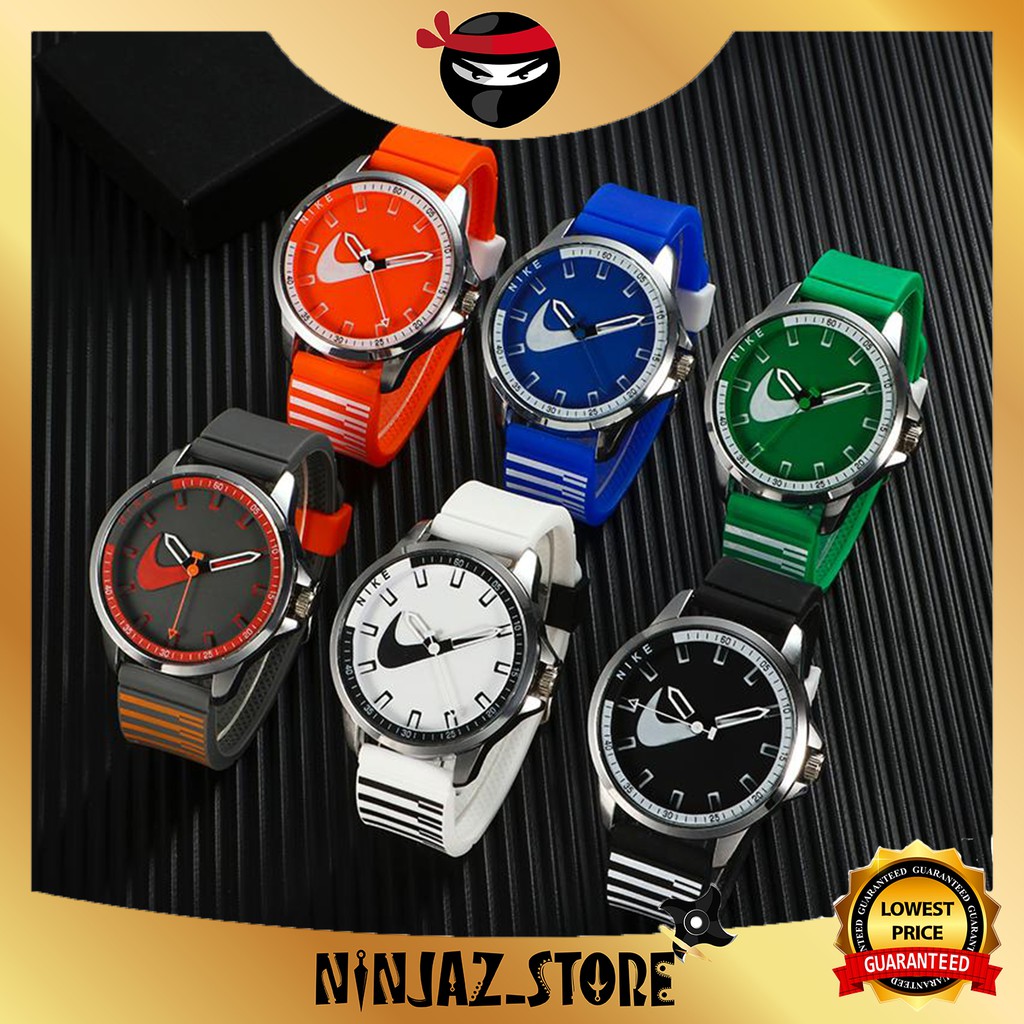 Malaysia 6months Warranty Nike Creative Led Digital Quartz Watch Sport Watch Digital Jam Tangan Fashion Rubber Shopee Malaysia