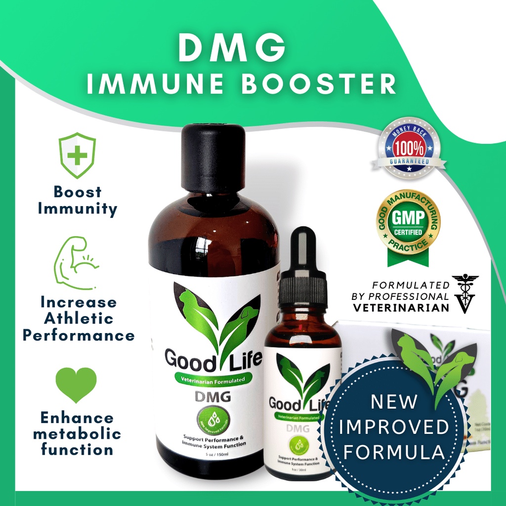 GoodLife DMG Immune Booster for Cats & Dogs, Imunisasi Bagi Kucing & Anjing 30ml 150ml