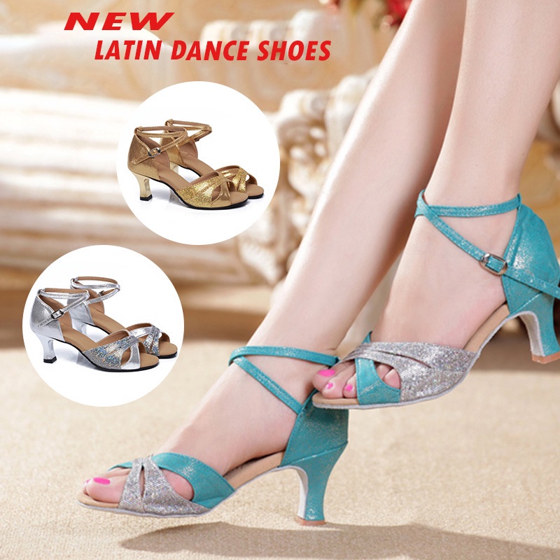 YAGEYAN Adult Latin Dance Shoes Latin Shoes Breathable Square Dance Dance Shoes Modern Dance Shoes
