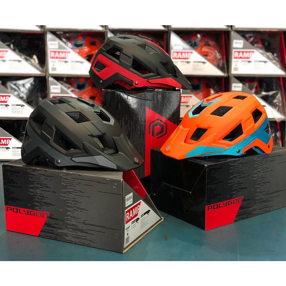  Polygon  MTB Ramp  bicycle cycling helmets 15 Air Vents 