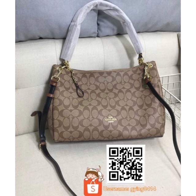 coach signature messenger bag