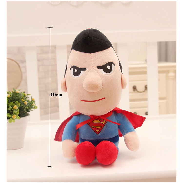 HADIAH PERCUMA Avengers Patung Super Hero Mainan Mewah Spiderman iron Man Captain America Batman Superman Stuffed Doll K