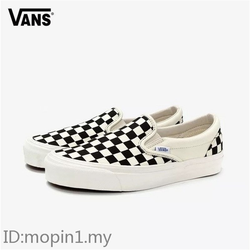 vans og classic slip on lx checkerboard