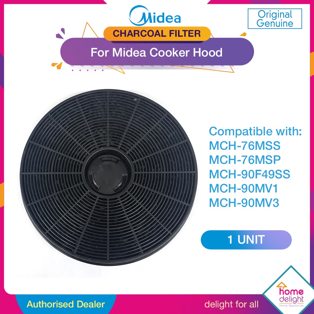 Midea Charcoal Filter For Hood / Aluminium Filter [ MCH-76MSS / MCH-76MSP / MCH-90F49SS / MCH-90MV1 / MCH-90MV3 ]