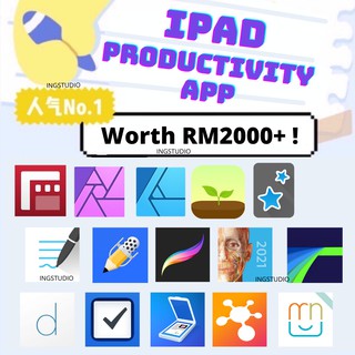 ✨INGStudio✨Apple IOS Ipad Iphone App Download Apple ID App 2021 ( GoodNotes 5,  Notability, LumaFusion, Procreate)