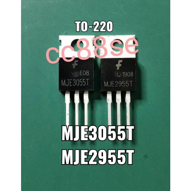 10 Stücke MJE2955 10A 60 V ZU-220 MJE2955T Pnp-Transistor Neue Ic ra