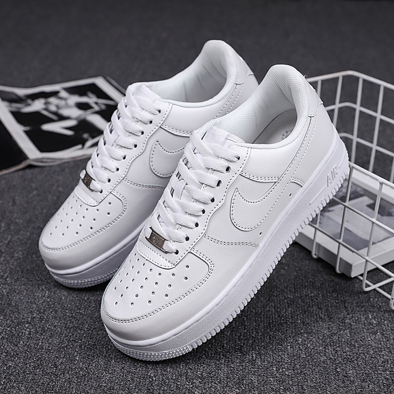 white with black tick air force 1