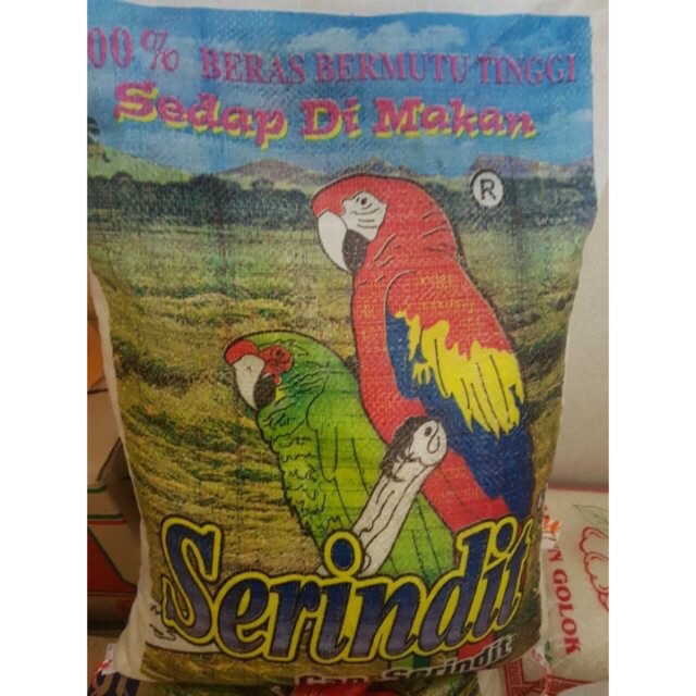 Beras Cap Burung Serindit 9kg Shopee Malaysia
