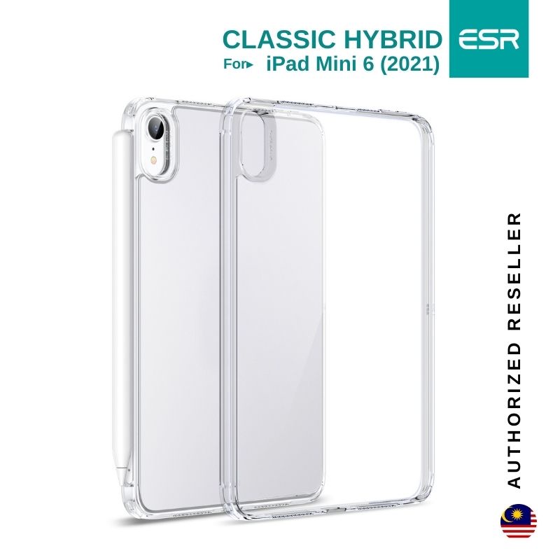 iPad mini 6 (2021) Classic Hybrid Slim Clear Case - ESR