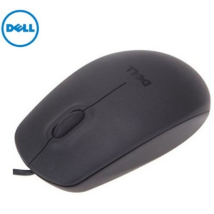 Mouse Dell MS111-L Cablato USB Ottico, 3 Pulsanti, Rotella, 1000 DPI, Nero, Usato